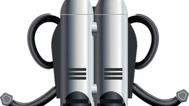 Ilustrasi Ransel Jet
