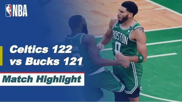 VIDEO: Highlights NBA, Boston Celtic Menang Tipis atas Milwaukee Bucks