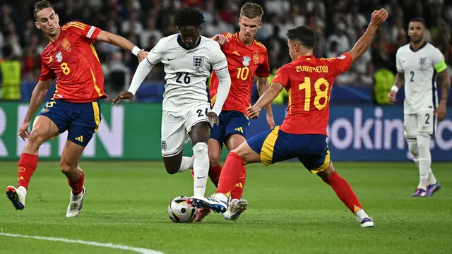 Spanyol Vs Inggris