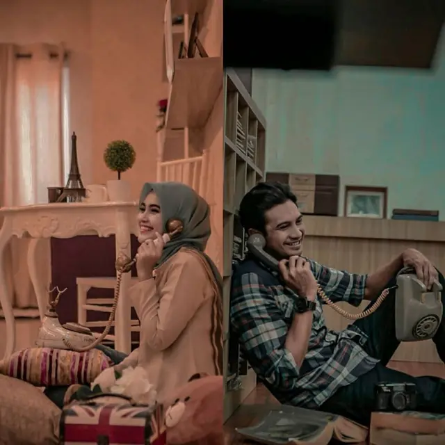 Bersama sang istri, Teuku Mirza pun sering mengunggah momen kemeseraan mereka di media sosial.