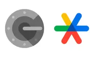 (Kiri) Logo lama Google Authenticator, (Kanan) Logo baru Google Authenticator. Sumber: Google