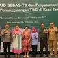 Wali Kota Semarang Hevearita Gunaryanti Rahayu saat peluncuran USAID BEBAS-TB dan Penyusunan Rencana Kerja Terpadu Penanggulangan TBC di Kota Semarang. Foto: Liputan6.com/ Humas Pemkot Semarang.