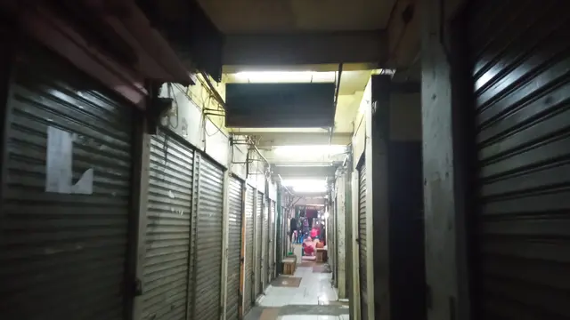 Pasar Tanah Abang Blok G Sepi
