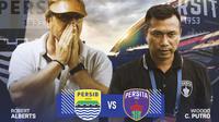 BRI Liga 1 - Persib Bandung Vs Persita Tangerang - Duel Pelatih (Bola.com/Lamya Dinata/Adreanus Titus)