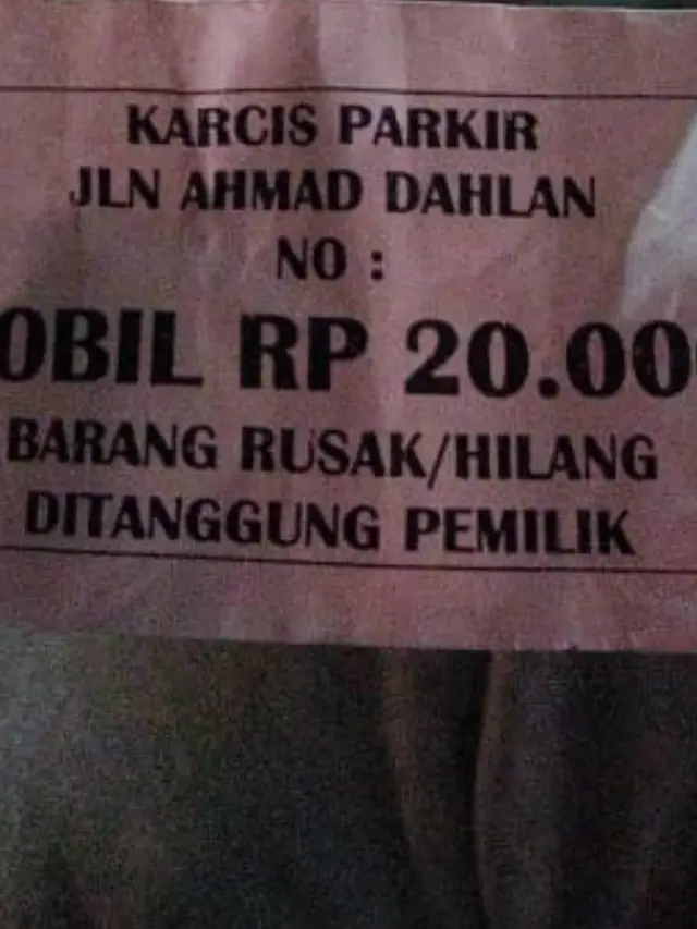 Diproses Dishub, Ini 4 Fakta Curhatan Viral Bayar Parkir Malioboro Rp 20 Ribu