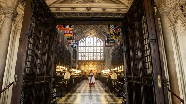 Latihan Paduan Suara di Kapel St George Jelang Pernikahan Pangeran Harry