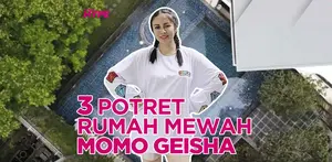 Seperti apa potret mewahnya rumah Momo Geisha? Yuk, kita cek video di atas!