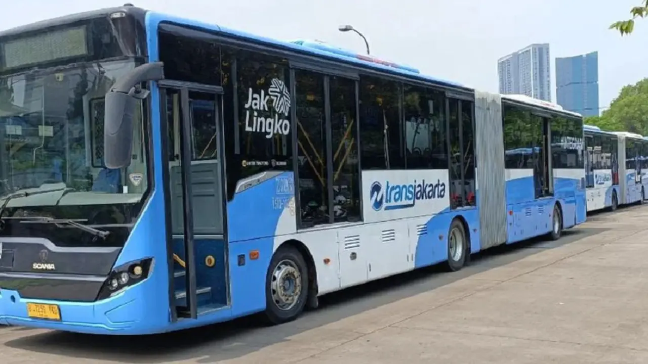 Bus TransJakarta. (Dok. Istimewa)