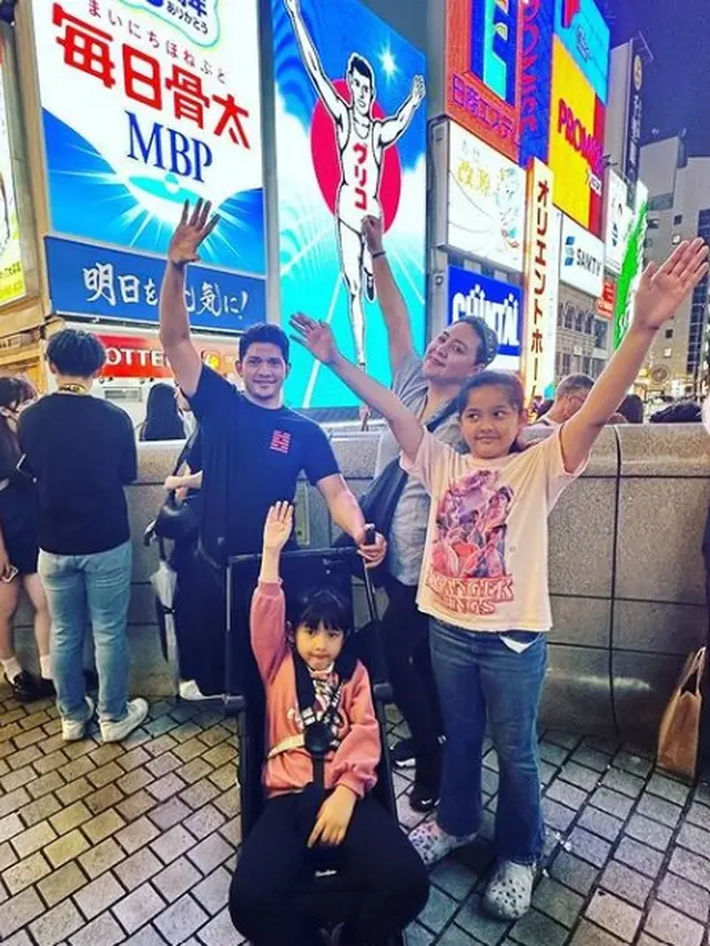 Audy Item dan Iko Uwais (Instagram/audyitem)