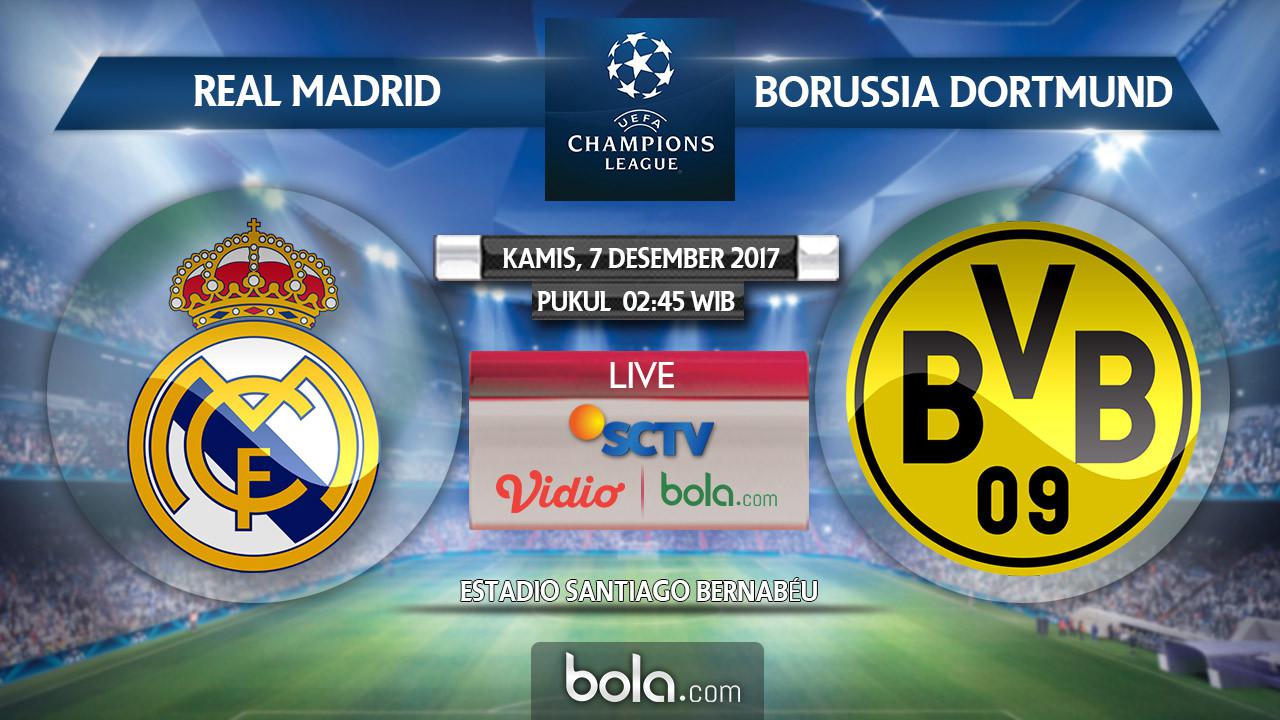 Real Madrid Vs Borussia Dortmund