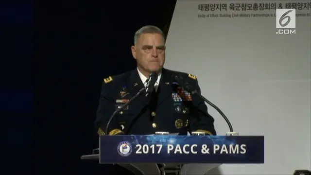 VIDEO: Kritik Kepala Staf Angkatan Darat Amerika terhadap Korea Utara