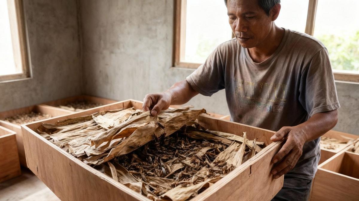 Cara Beternak Jangkrik di Rumah bagi Pemula, Pilihan Pakan Ternak Nutrisi Melimpah