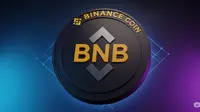 Ilustrasi kripto Binance Coin (BNB). (Gambar by AI)