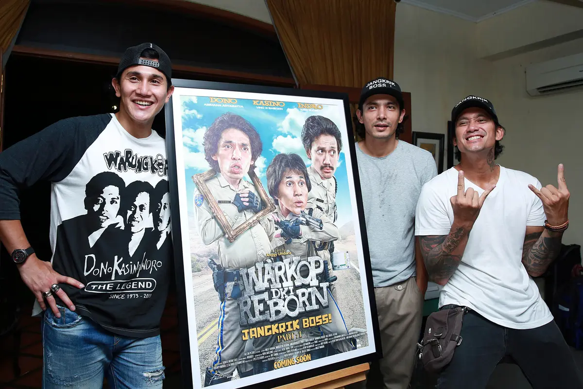 [Bintang] Preskon film Warkop DKI