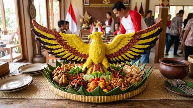 Tumpeng Kemerdekaan 17 Agustus