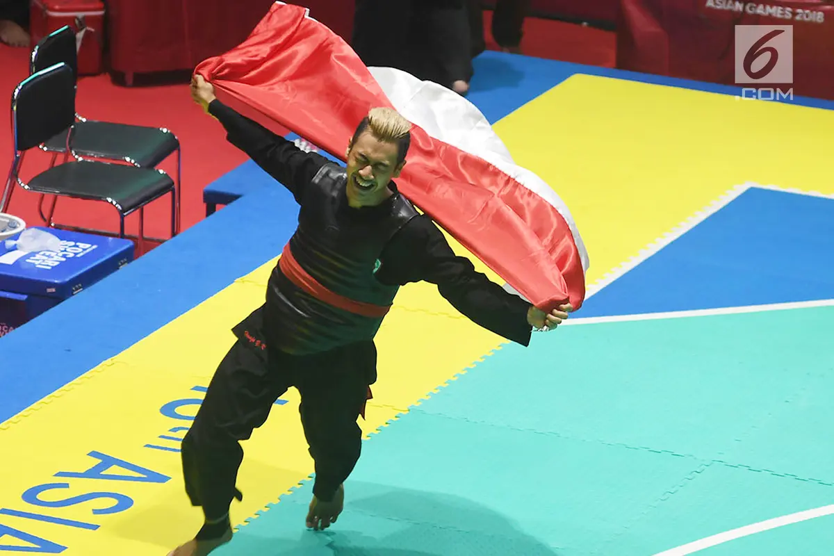 Pesilat Hanifan Yudani Kusumah Tambah Emas untuk Indonesia
