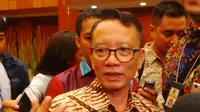 Menteri ‎Keuangan (Menkeu) Bambang Brodjonegoro melantik Ken Dwijugiasteadi sebagai Direktur Jenderal (Dirjen) Pajak definitif. (Foto: Fiki Ariyanti/Liputan6.com)