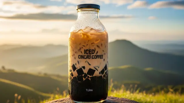 Ilustrasi Ide Jualan Kopi Literan untuk Takjil/Gemini AI