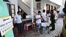 Penghitungan dimulai setelah pemungutan suara ditutup pada pukul 16.00 waktu setempat. (Ishara S. KODIKARA/AFP)