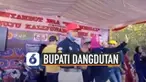 Beredar video Bupati Brebes sedang menghadiri acara gowes massal dan dangdutan. Hal ini disayangkan karena masih dalam kondisi pandemi Covid-19.