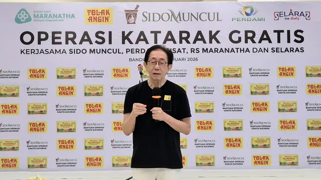 Direktur Sido Muncul, Dr. (H.C.) Irwan Hidayat