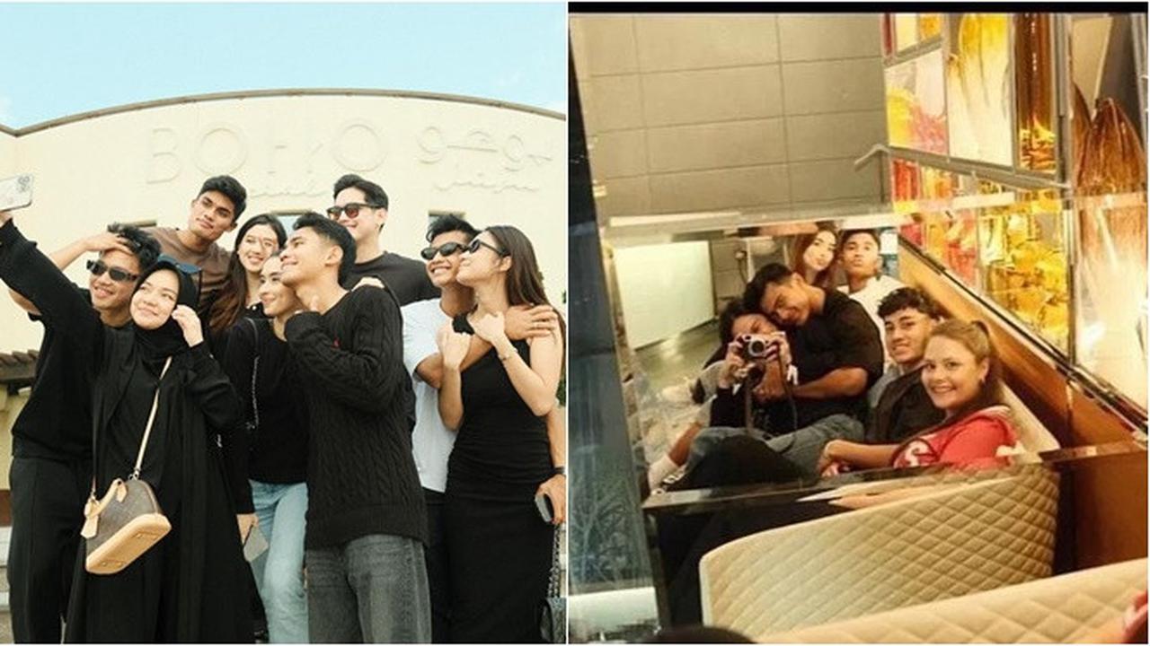 6 Potret Manis Pemain Timnas dan Pasangan Jalan-Jalan di Qatar Usai Bertanding