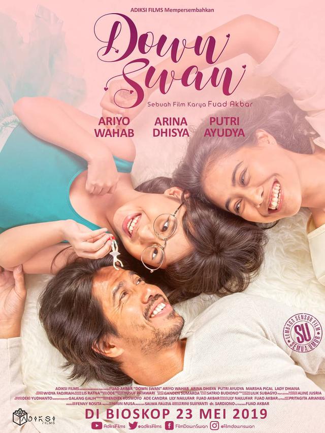 Poster film Down Swan. (Foto: Dok. Instagram @filmdownswan)
