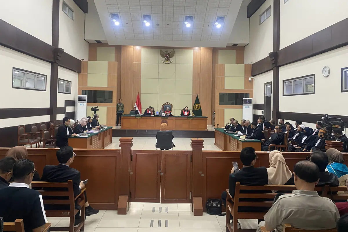 Sidang eksepsi Dokter Tifa di Pengadilan Negeri Jakarta Timur, Kamis (9/7/2026).