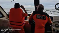 Operasi pencarian enam nelayan yang hilang di perairan Teluk Tomini, Gorontalo. (Foto: Liputan6.com/Basarnas/Arfandi Ibrahim)