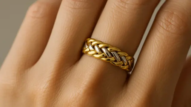 Model Cincin Belah Rotan 3 Gram di 2025/Gambar via AI