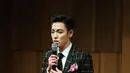 Penyanyi tampan berasal dari Korea Selatan, T.O.P ‘Big Bang’ pemilik nama lengkap Choi Seung-Hyun ini dikabarkan telah usai menjalani ujian masuk kepolisian. Setelah itu T.O.P akan lanjut menjalani wajib militer. (Instagram/choi_seung_hyun_tttop)