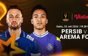 Nonton Piala Presiden Antara Persib vs Arema FC: Debut Igor Tolic Jadi Sorotan Utama di Vidio