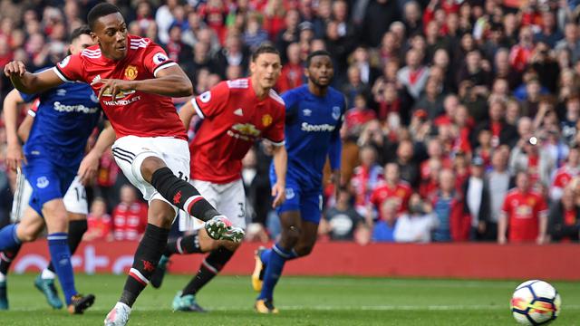 Manchester United, Anthony Martial, Pencetak Gol Kemenangan