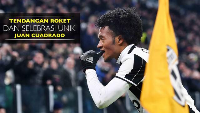 Juan Cuadrado mencetak gol spektakuler saat Juventus kalahkan Inter Milan