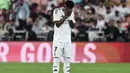 Hingga akhir babak pertama, Los Blancos tertinggal 1-4. (FADEL SENNA/AFP)