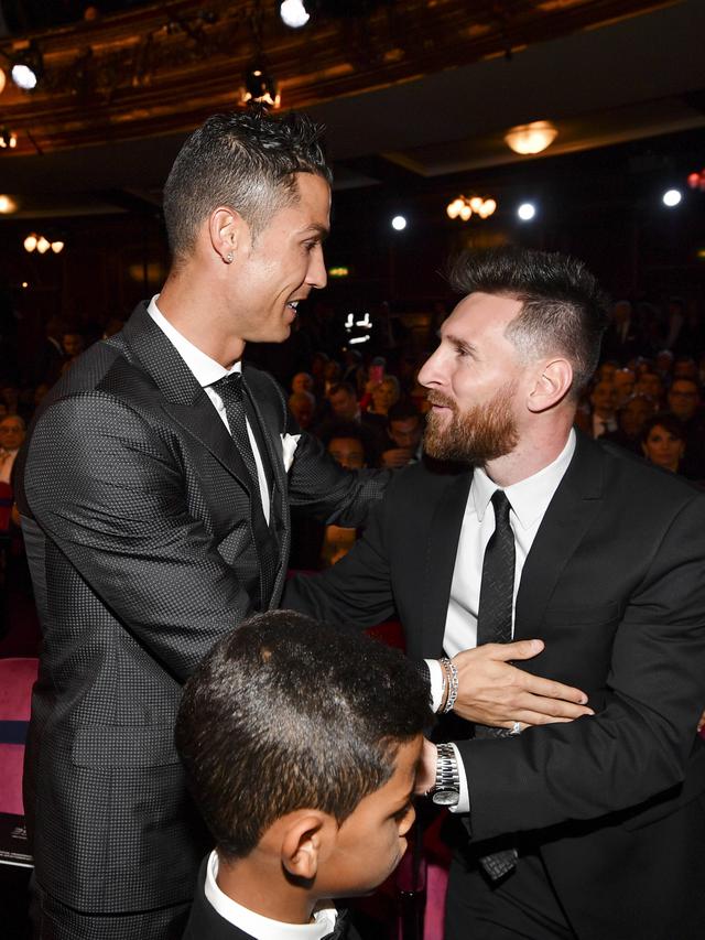 Cristiano Ronaldo, Lionel Messi, Pemain Terbaik FIFA 2017