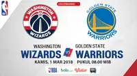 Washington Wizards Vs Golden State Warriors_2 (Bola.com/Adreanus Titus)