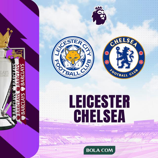 Liga Inggris - Leicester City Vs Chelsea