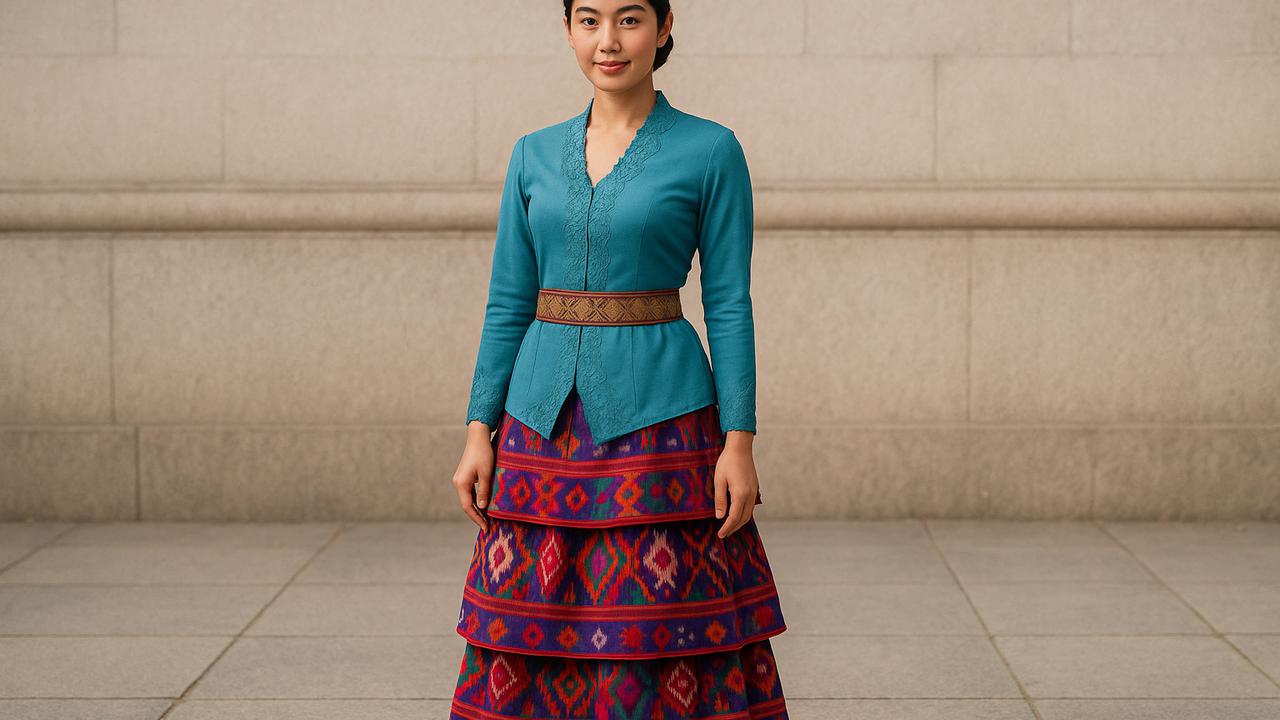 Model Rok Kebaya 2025 (Foto: ChatGPT)