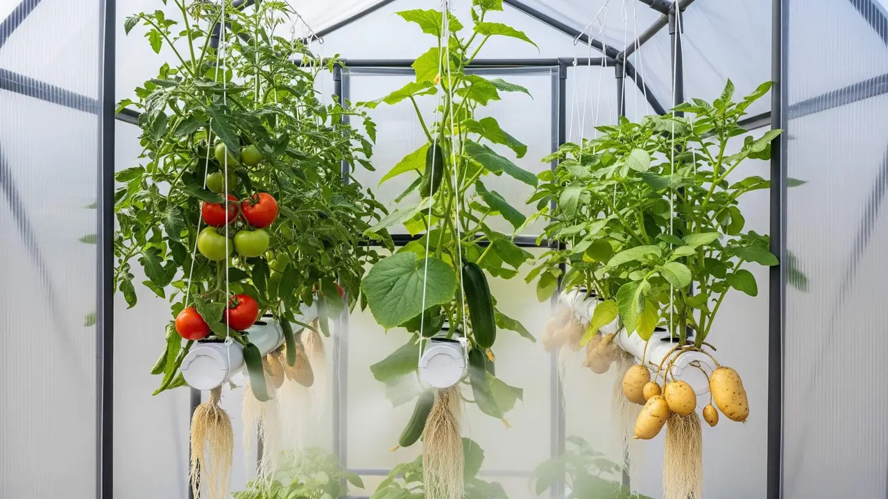 desain kebun sayur aeroponik mini