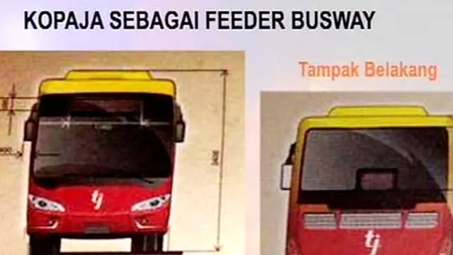 Kopaja Baru yang Akan Lewat Jalur Transjakarta