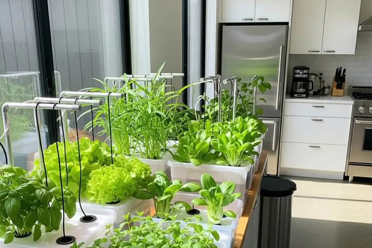 Layout Kebun Sayur di Rumah Kecil