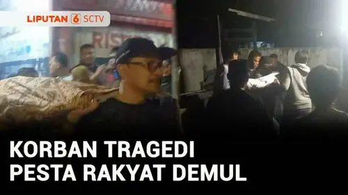 VIDEO: Seorang Bocah 8 Tahun Korban Tewas Tragedi Pesta Rakyat Anak Dedi Mulyadi Dimakamkan