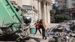 Pemerintah Gaza mempersiapkan kota tersebut untuk menyambut bulan suci Ramadan. (Omar AL-QATTAA/AFP)