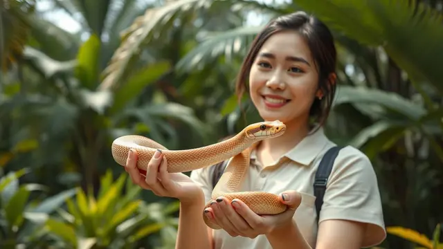 mimpi pegang ular