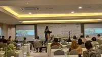 Direktur Jenderal Cipta Karya Kementerian PUPR Diana Kusumastuti mengatakan IKN akan menjadi contoh penerapan pembangunan gedung cerdas di Indonesia (dok: Arief)