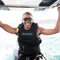 Barrack Obama. foto: twitter (@richardbranson)