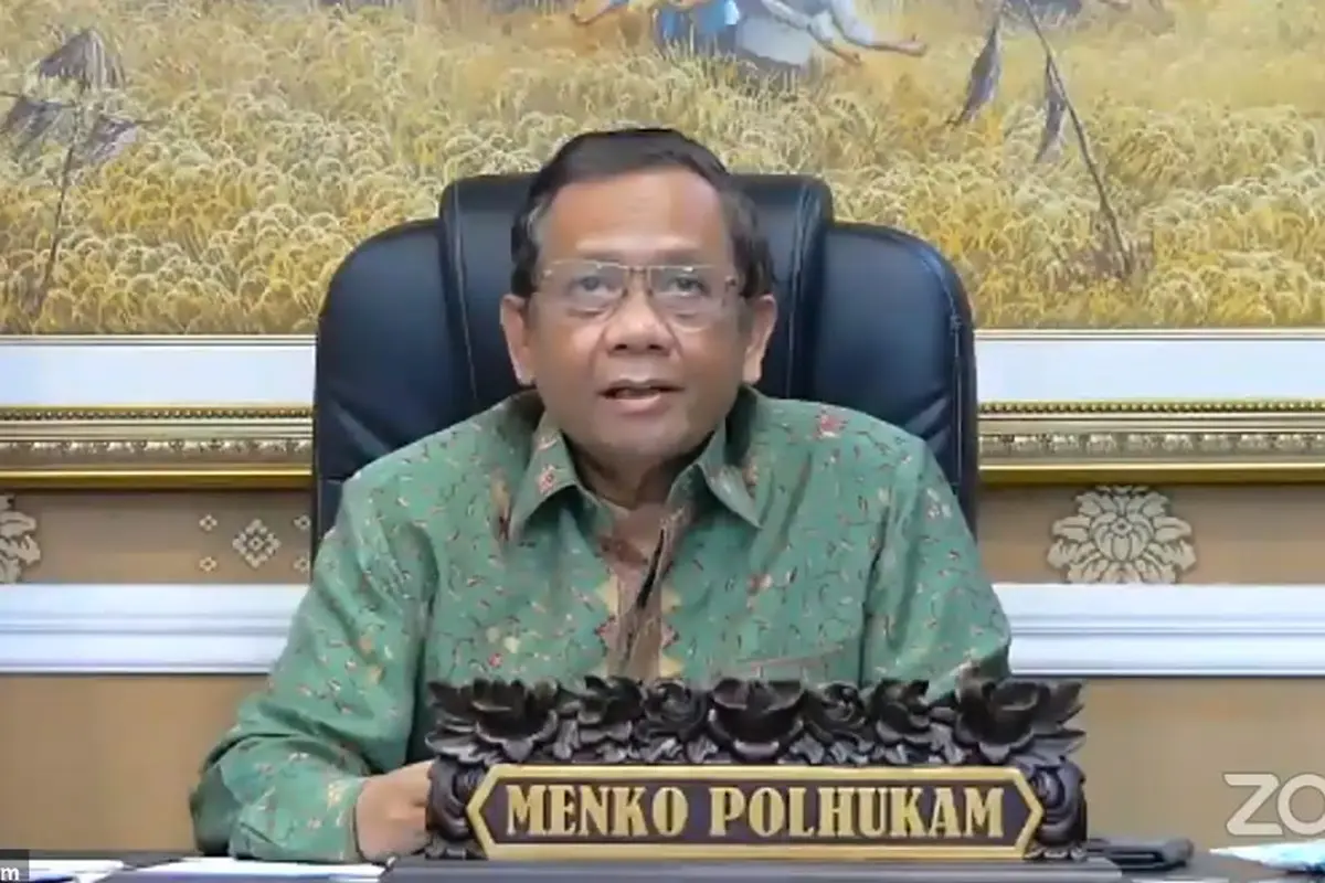 Menko Polhukam Mahfud MD