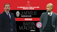 Banner Juventus vs Bayern Munchen (liputan6.com/desi)