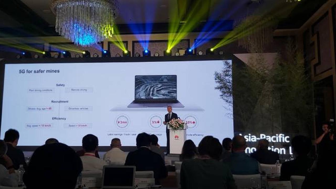 Direktur dan Presiden Institut Riset Strategis Huawei, William Xu di gelaran Huawei Asia-Pacific Innovation Day ke-5 di Chengdu, Tiongkok, Selasa (3/9/2019).